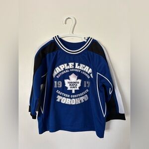 Toronto Maple Leafs Kids Blue Hockey Jersey Size 3